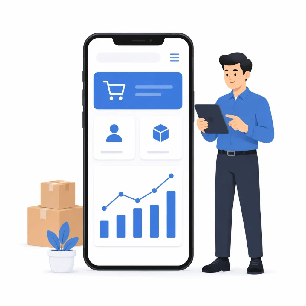 اپلیکیشن دستیار فروشنده