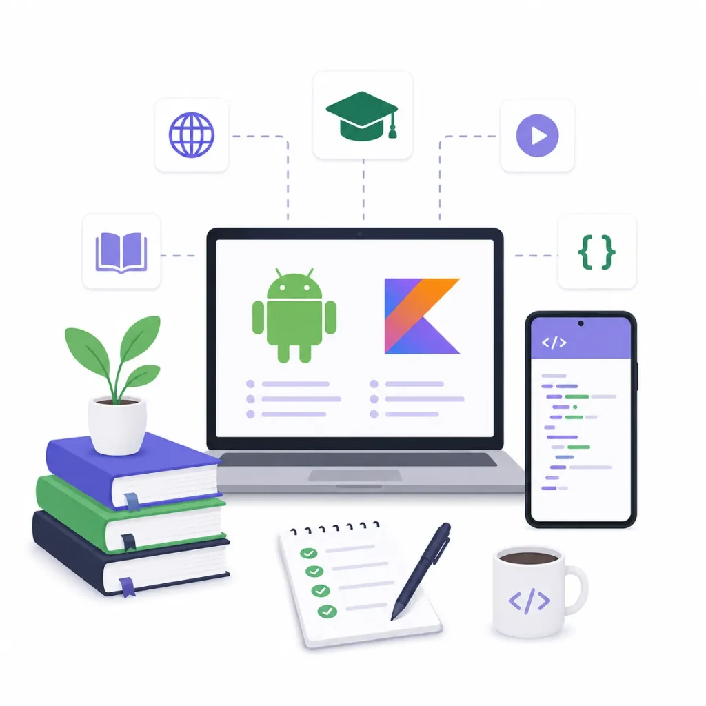 بهترین منابع یادگیری Android و Kotlin