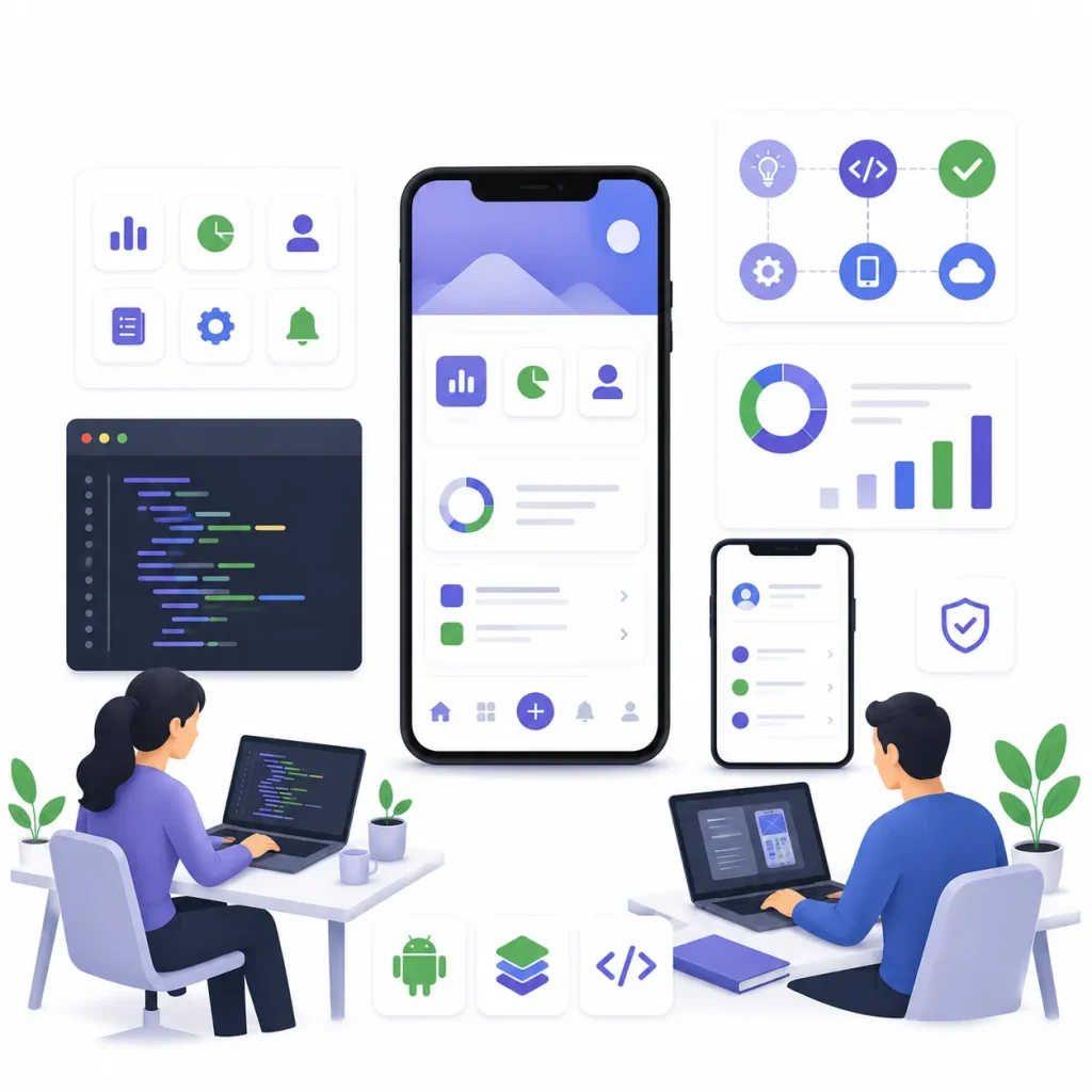 مفهوم طراحی اپلیکیشن و توسعه UX